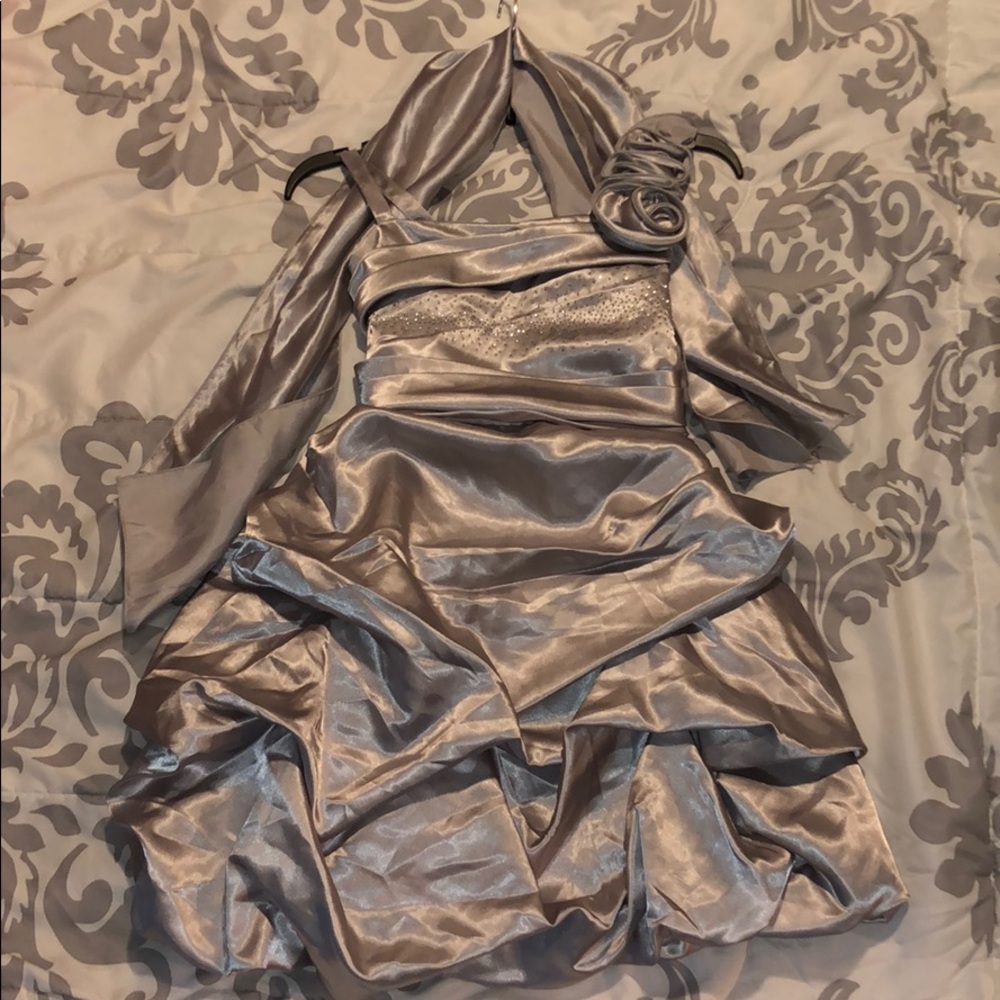 Silver dress